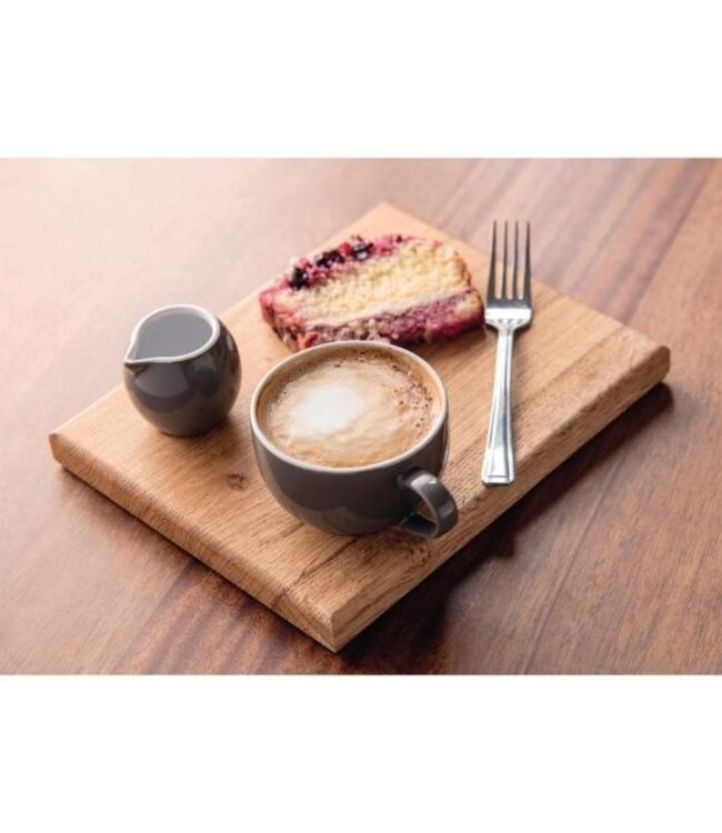 Cappuccinokop Olympia Café porselein - grijs - 12 stuks - 34cl