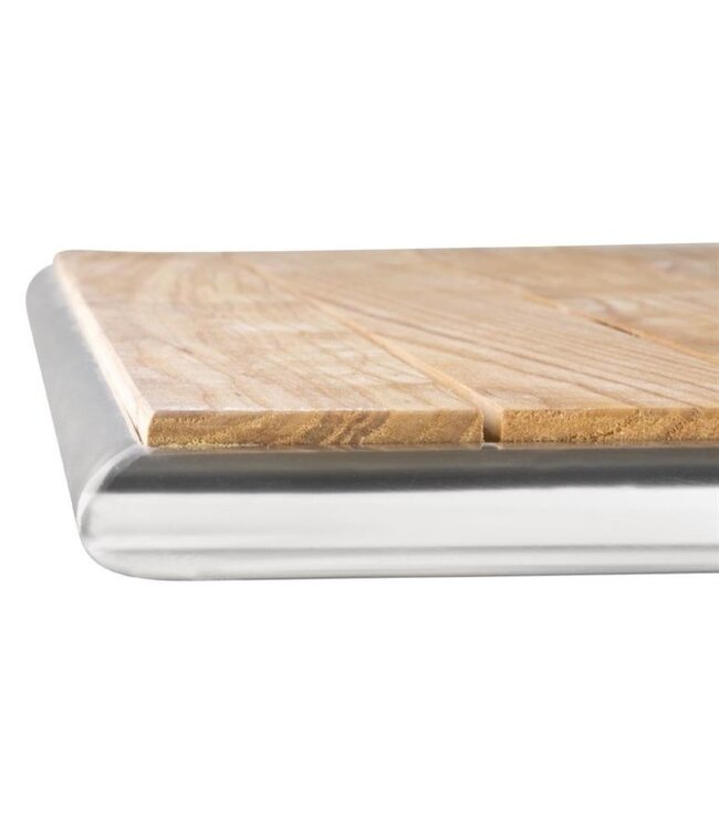 Tafel Tom opklapbaar - vierkant 60cm - essenhout