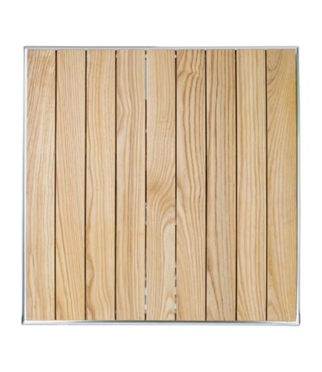 Tafel Tom opklapbaar - vierkant 60cm - essenhout