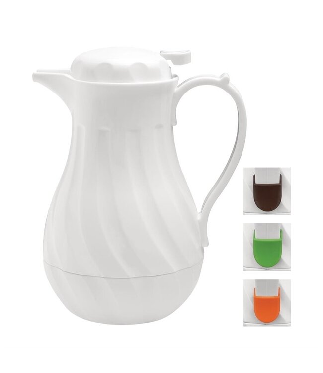 Isoleerkan Swirl - wit - 2 liter