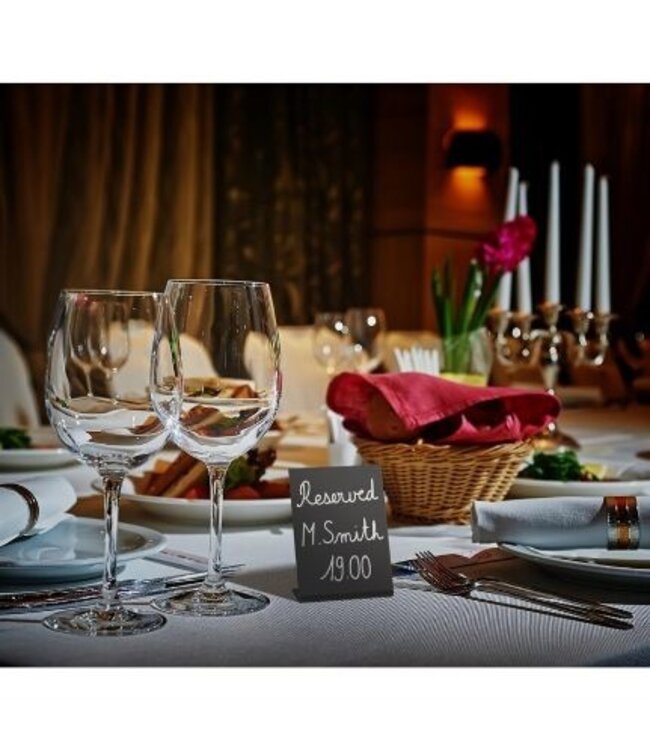 Buffet presentatie bordjes - set van 5 - A7 formaat