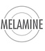 Golvende melamine schaal - wit - 1/4GN