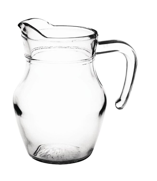 Glazen schenkkannen | 6 stuks | 0,5 liter