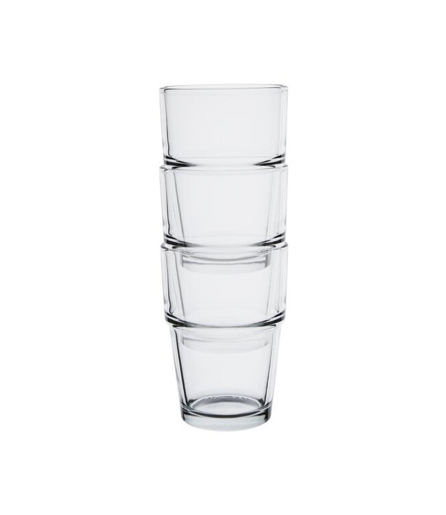 Stapelbare Tumbler glazen | 12 stuks | 20cl