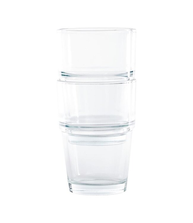 Stapelbare Tumbler glazen | 12 stuks | 20cl