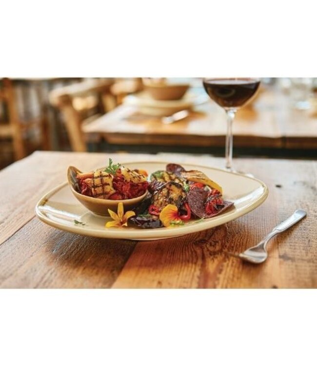 Bord 23cm - Olympia Kiln - zandsteen - per 6 stuks