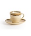 Schoteltje voor espresso 11,5cm - Olympia Kiln - zandsteen - per 6 stuks