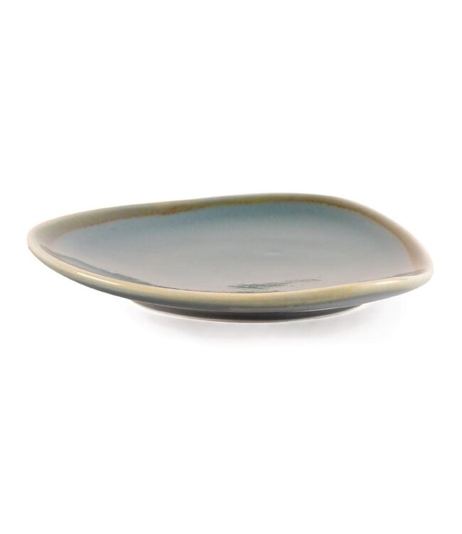 Bord 16,5cm - Olympia Kiln - blauw - per 6 stuks
