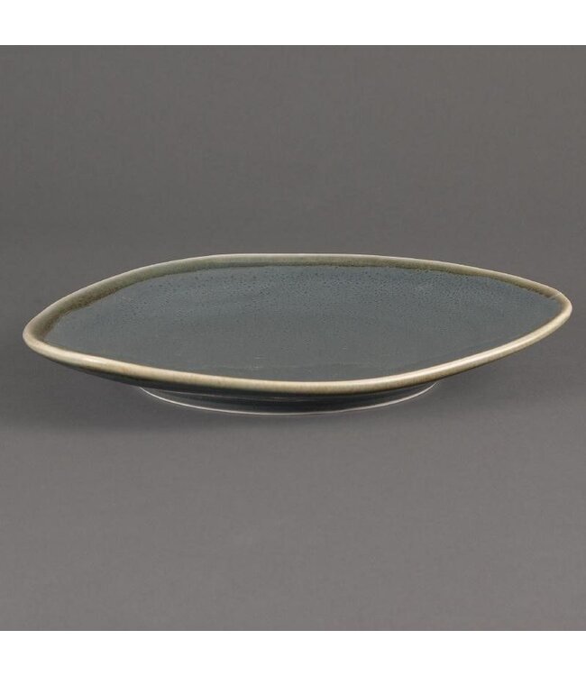 Bord 23cm - Olympia Kiln - blauw - per 6 stuks