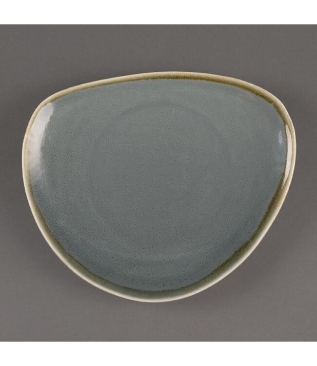 Bord 23cm - Olympia Kiln - blauw - per 6 stuks