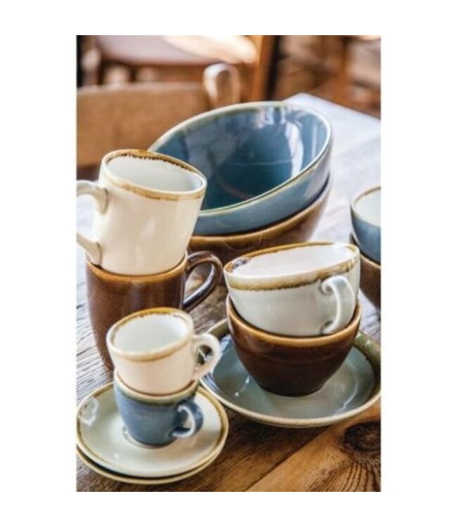 Espressokopje 8,5cl - Olympia Kiln - blauw - per 6 stuks