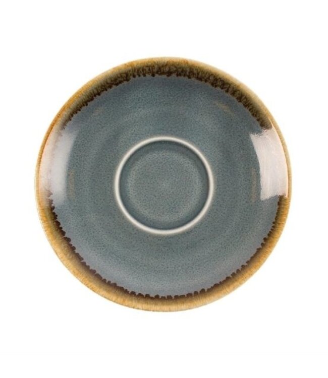 Schoteltje voor espresso 11,5cm - Olympia Kiln - blauw - per 6 stuks