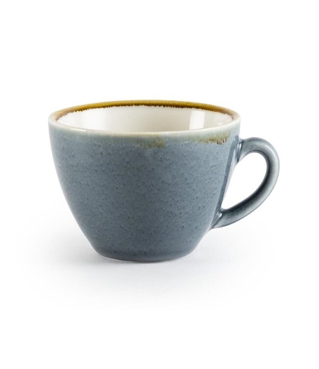 Cappuccinokopje 34cl - Olympia Kiln - blauw - per 6 stuks