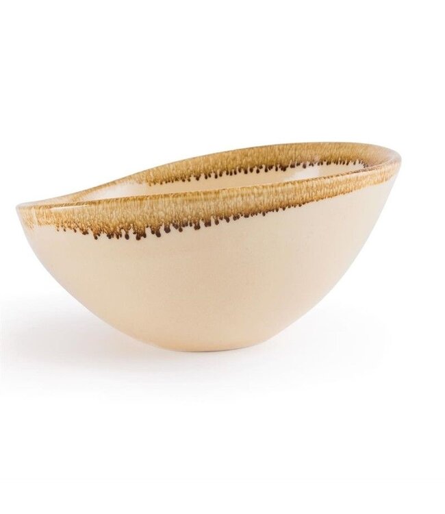 Schaal 16,5cm - Olympia Kiln - zandsteen - per 6 stuks