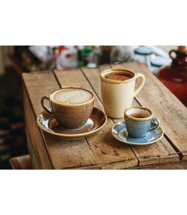 Espressokopje 8,5cl - Olympia Kiln - mosgroen - per 6 stuks