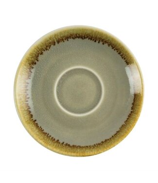 Olympia Schoteltje voor espresso 11,5cm - Olympia Kiln - mosgroen - per 6 stuks