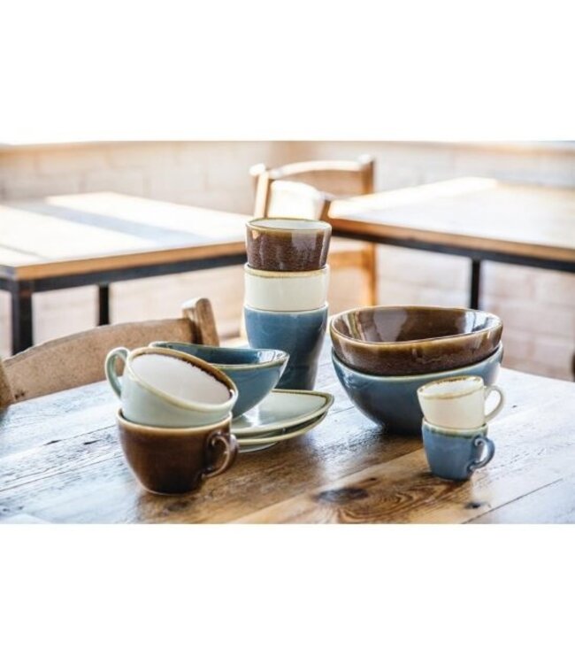 Koffiekopje 23cl - Olympia Kiln - mosgroen - per 6 stuks