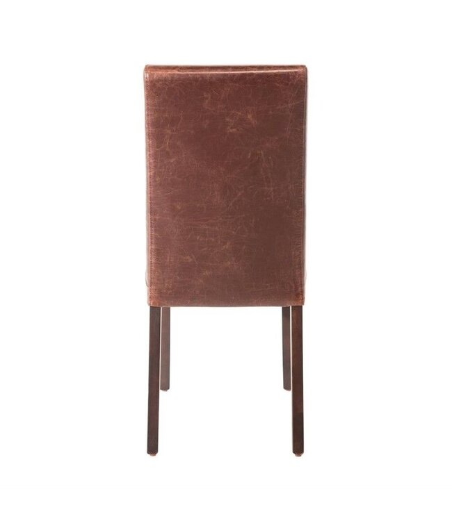 Stoel Wouter - Antiek donkerbruin - 2 stuks