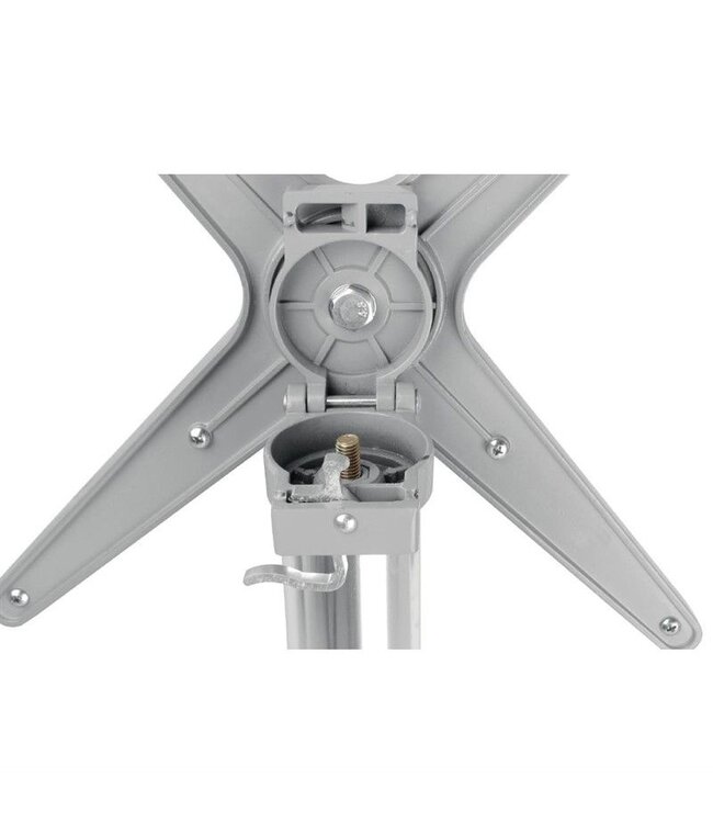 Ronde statafel met kantelbaar RVS blad - Ø60cm