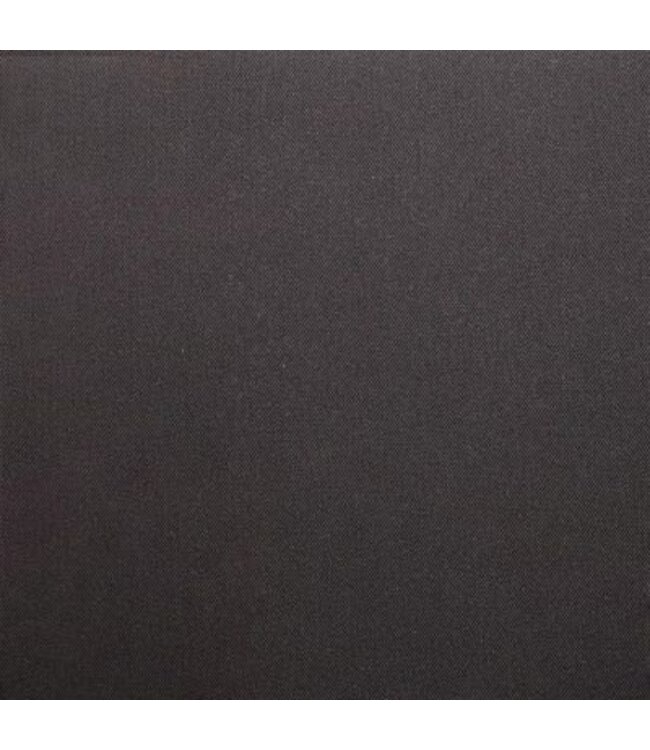 Servet Mitre Essentials zwart - polyester - 10 stuks - 51x51cm
