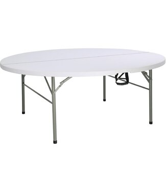 Inklapbare tafel - rond - Ø 183cm