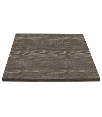 Bolero Tafelblad Rutger - vierkant 70cm - wengé