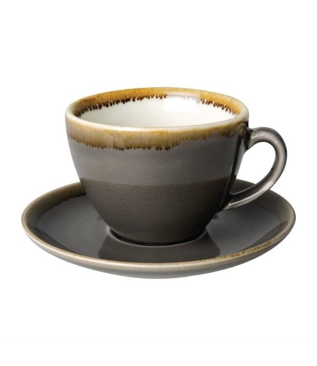 Koffiekopje 23cl - Olympia Kiln - grijs - per 6 stuks