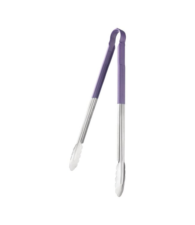 Kleurcode serveertang - 40,5cm - paars