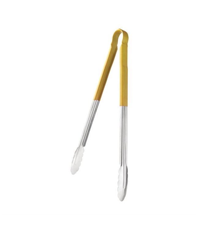 Kleurcode serveertang - 40,5cm - geel