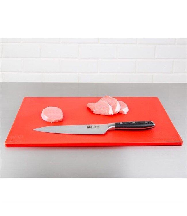 B4K 30 x 20 cm, snijplank van eikenhout, antibacterieel oppervlak, aan beide zijden te gebruiken