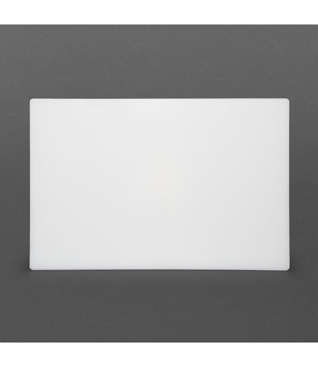 Snijplank antibacterieel LDPE - 45x30x1cm - wit