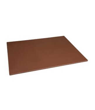 Hygiplas Kleurcode snijplank - bruin - 60x45x1cm