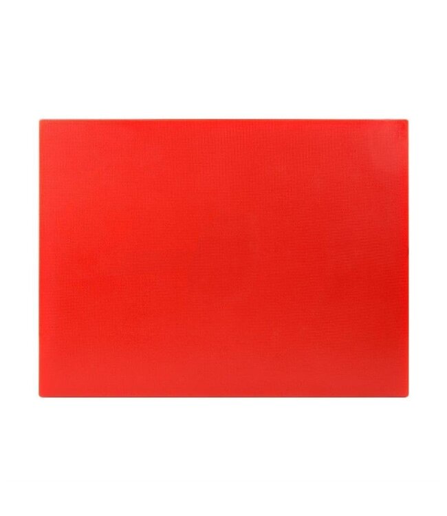 Kleurcode snijplank - rood - 60x45x1cm
