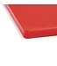 Kleurcode snijplank - rood - 60x45x2cm