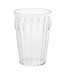 Stapelbare polycarbonaat bekers transparant - 12 stuks - 26cl