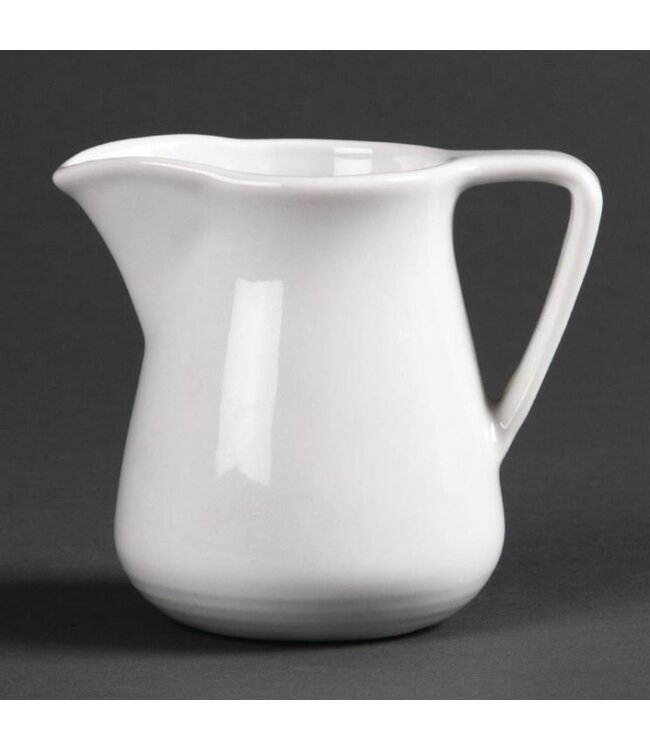 Melkkannetjes Olympia Linear porselein - 12 stuks - 13,7cl