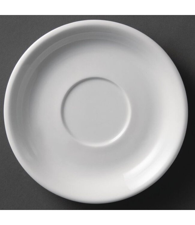 Schotel voor cappuccinokop porselein 42cl | Per 12 stuks