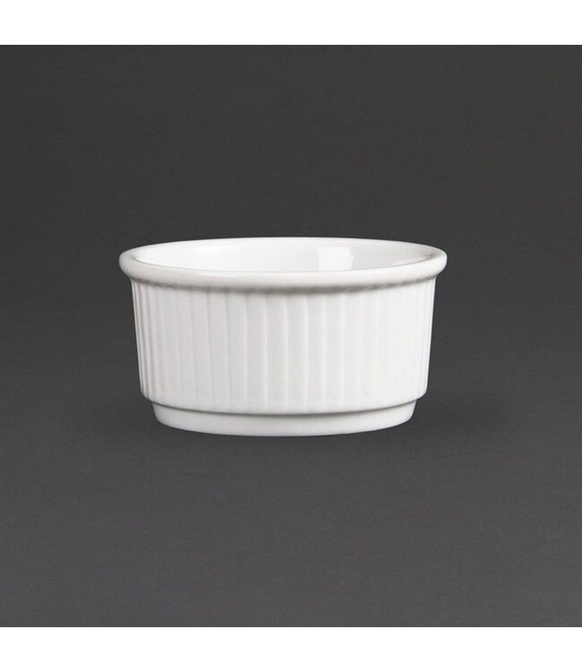 Stapelbare ramekins porselein | 12 stuks | Ø8,5cm