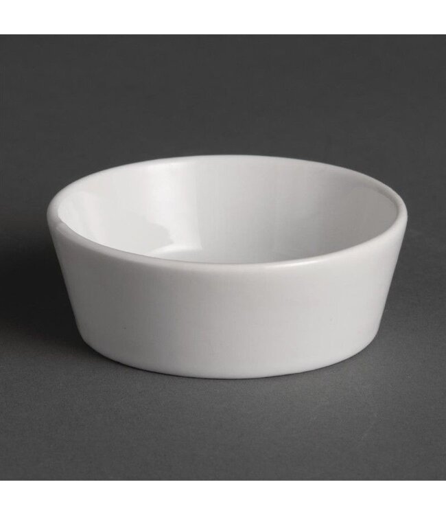 Ronde amuseschaaltjes porselein | Per 12 stuks | Ø7,5cm