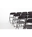 Klapstoel | Zwart | Set van 10 stuks