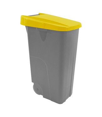 Afvalcontainer - 110 liter - geel