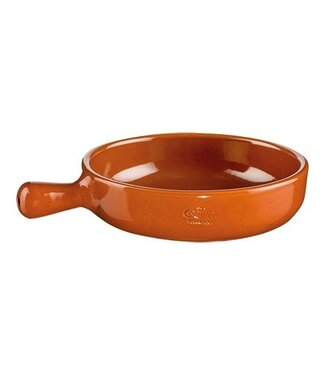 Casserole pan met greep terracotta - Ø17x4,5cm