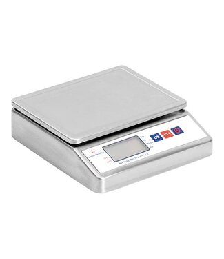 Elektrische weegschaal RVS - tot 5 kilo - per 0,5 gram