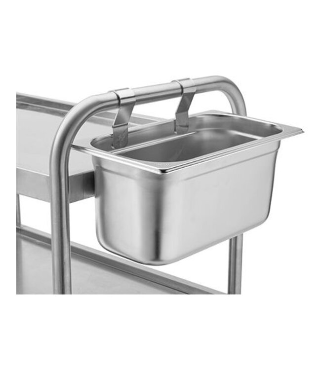 Bestekcontainer voor RVS serveerwagens