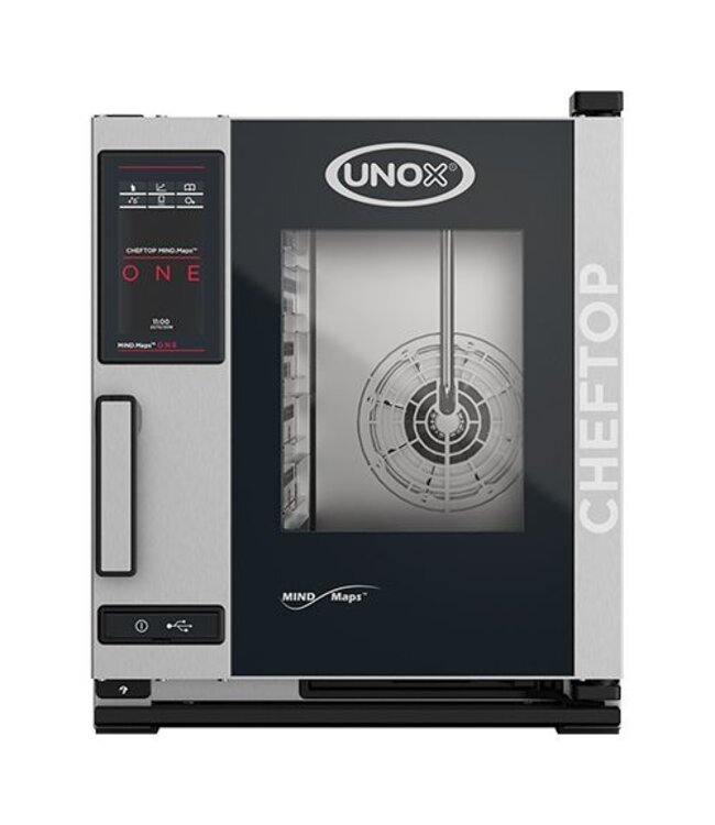 Unox Combisteamer - XECC-0523-E1L - ChefTop MindMaps ONE compact - 5x 2/3GN - 400 volt - greep LINKS