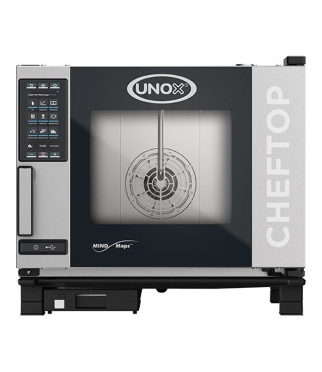 Unox Combisteamer - XEVC-0511-EPL - ChefTop MindMaps PLUS - 5x 1/1GN - 400 volt - greep LINKS