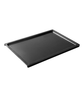 Grillplaat glad - aluminium teflon - 53x32,5cm