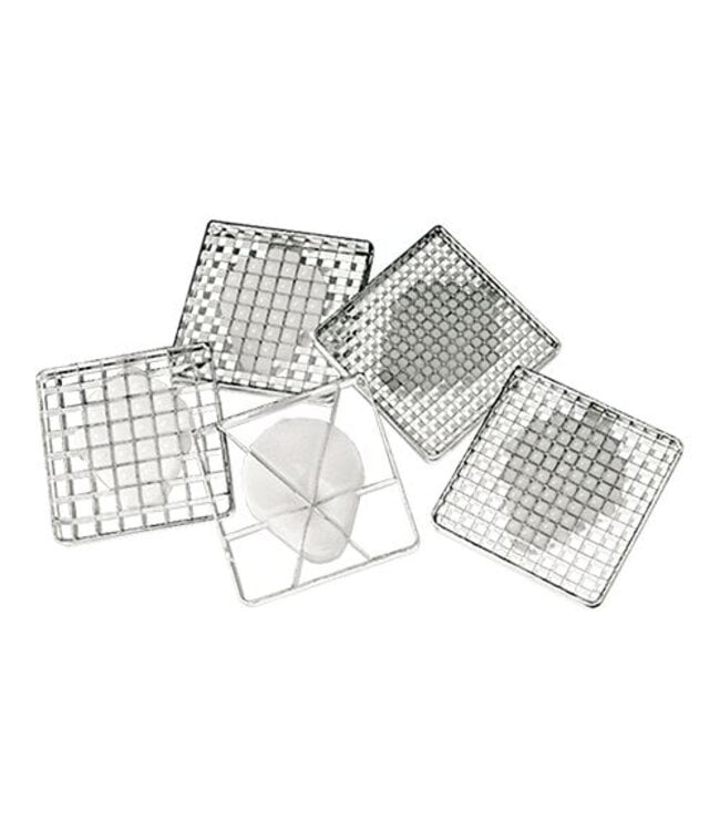 Frietsnijder | 8x8mm | RVS | Met onderstel