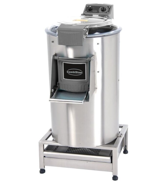 Combisteel Elektrische aardappelschilmachine met filter - 10kg | 200kg/u