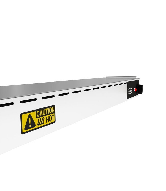 Keramische warmtestraler - 3 elementen - 120cm